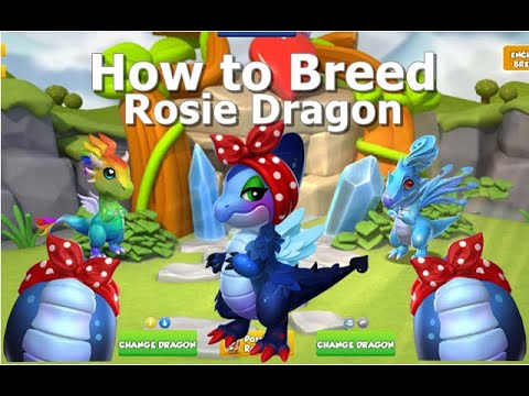 How to Breed Rosie Dragon-Dragon Mania Legends | Dragon of The Week Rosie Dragon  DML