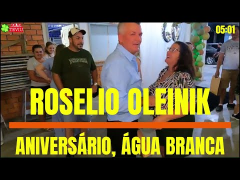 DVD/12, Aniversario Roselio Oleinik, Água Branca, São Mateus do Sul/PR Tem Festa na ÁGUA BRANCA