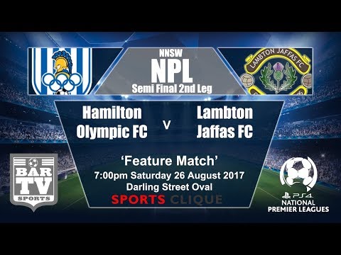 2017 NNSWF NPL Semi Final - Hamilton Olympic v Lambton Jaffas