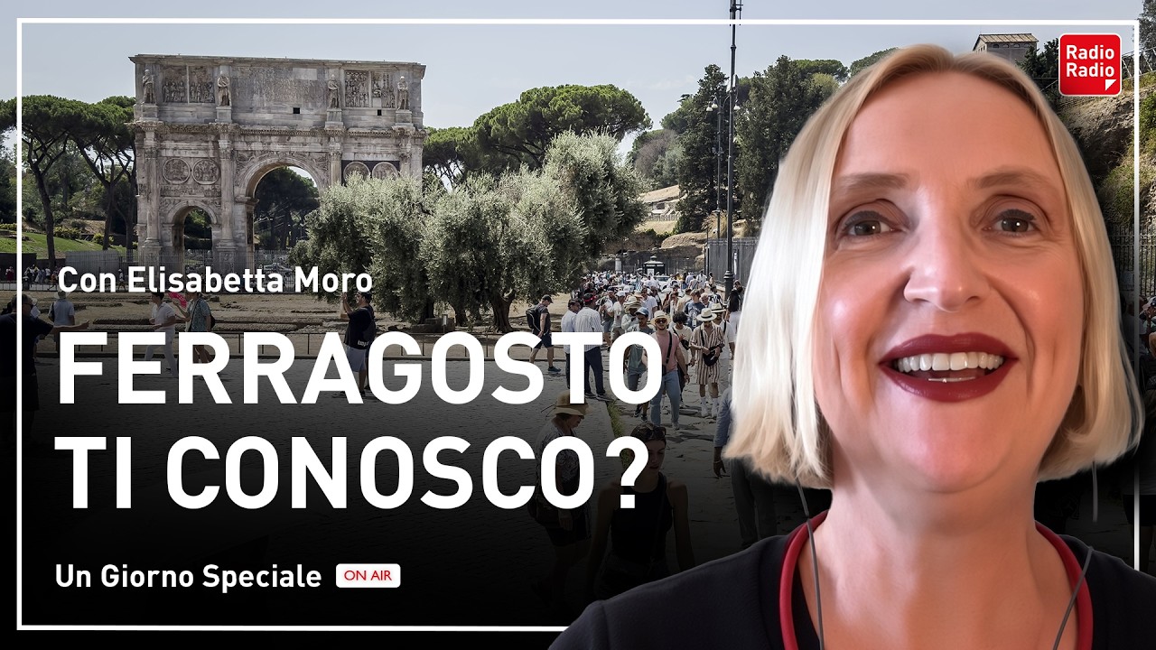 "FERRAGOSTO? LO FESTEGGIAMO ANCORA COME GLI ANTICHI ROMANI E NON NE SAPPIAMO NULLA"