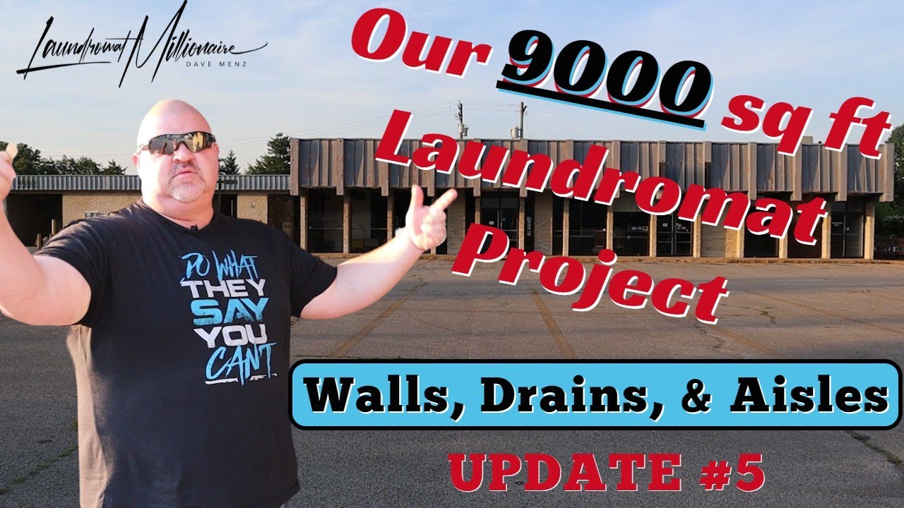 Our 9000 sf Complete Retool - Walls, Drains & Aisles