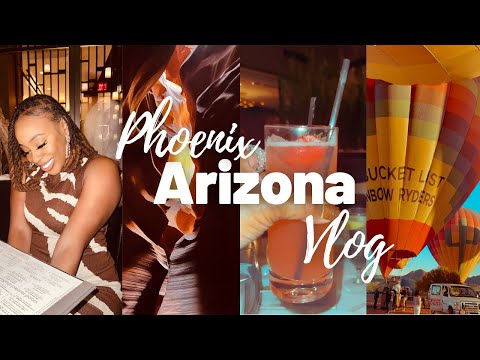 Arizona Vlog | Birthday Trip + Grand Canyon + Hot Air Ballon + Spa + Bucket List | KHADIJAH CORRIE