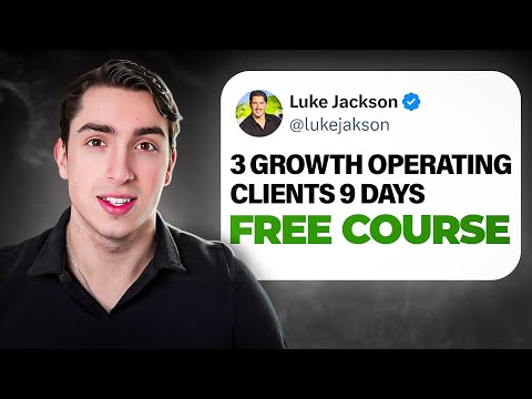 How I Signed 3 Growth Operating Clients In 9 Days (FREE COURSE)