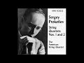 Sergei Prokofiev : String Quartet No. 2 in F major 'Kabardinian' Op. 92 (1941)
