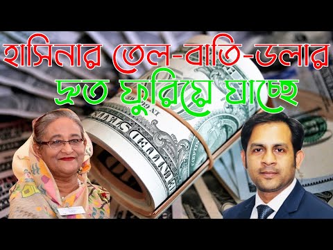 হাসিনার তেল বাতি ডলার দ্রুত ফুরিয়ে যাচ্ছে #Nazmul_Hasan #New_York_Voice