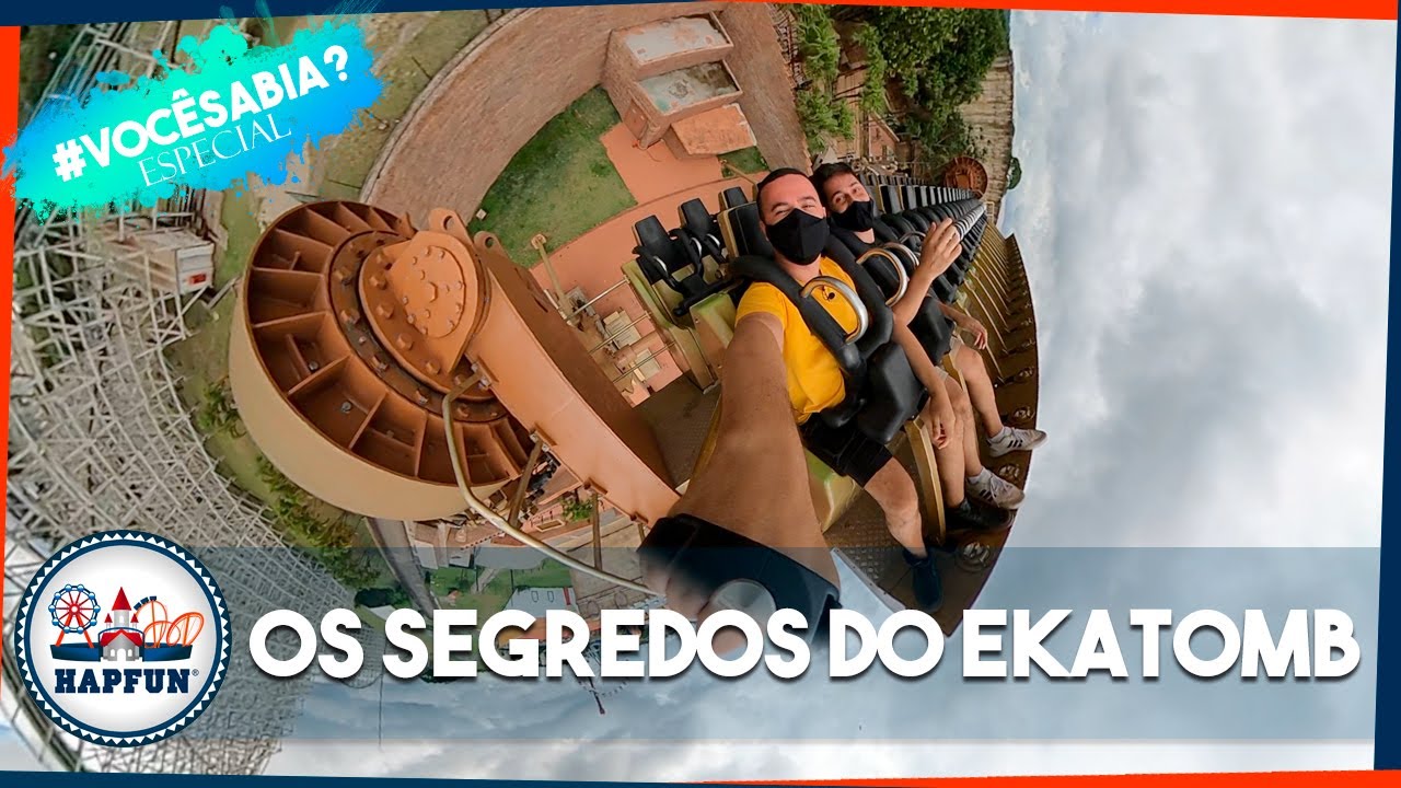 "Desmontamos" o Ekatomb do Hopi Hari e mostramos TUDO por dentro. #VocêSabia? EP61 | Hapfun