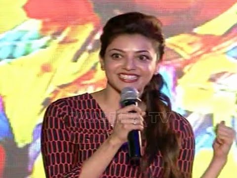 Kajal Spech @ Govindudu Andarivadele Teaser Launch