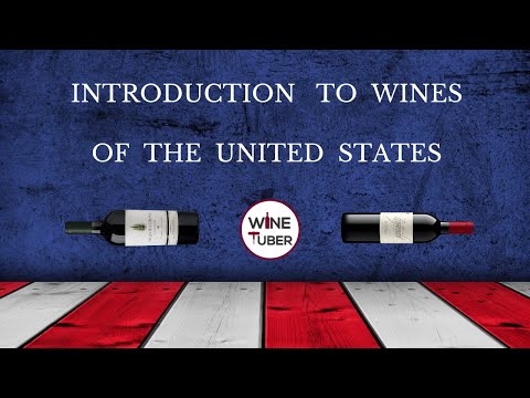 Intro to wines of the United States. Napa Valley, Washington, Oregon, New York and Texas.