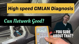 120 ohms on can network and its good? GMLAN Highspeed walkthrough.