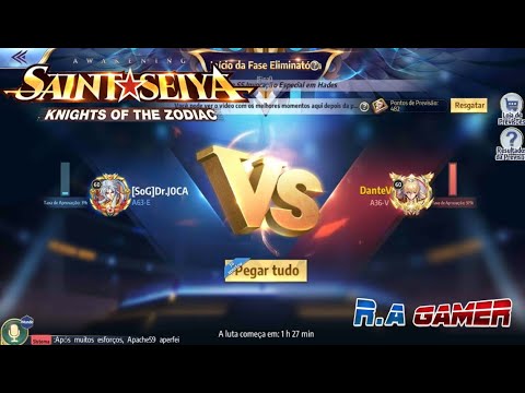 FINAL DO JAMIEL E MUITOS DUELOS GALÁCTICOS - SAINT SEIYA AWAKENING