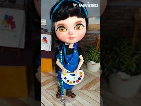 Apoxie Sculpt Artist Blythe Doll