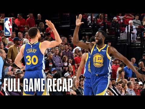 TRAIL BLAZERS vs WARRIORS | Golden State Eyes a Trip to Their 5th Consecutive NBA Finals | Game 4