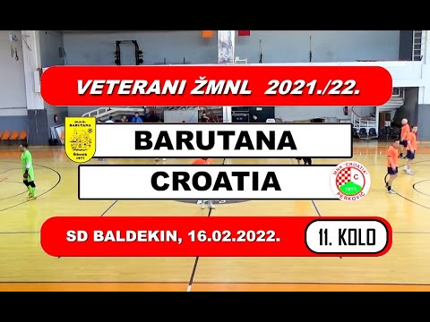 VETERANI ŽMNL: BARUTANA - CROATIA  2:4, 16.02.2022.