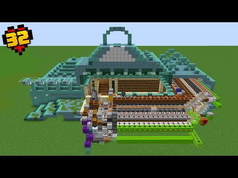 I Built a NEW Storage System in Minecraft Hardcore!