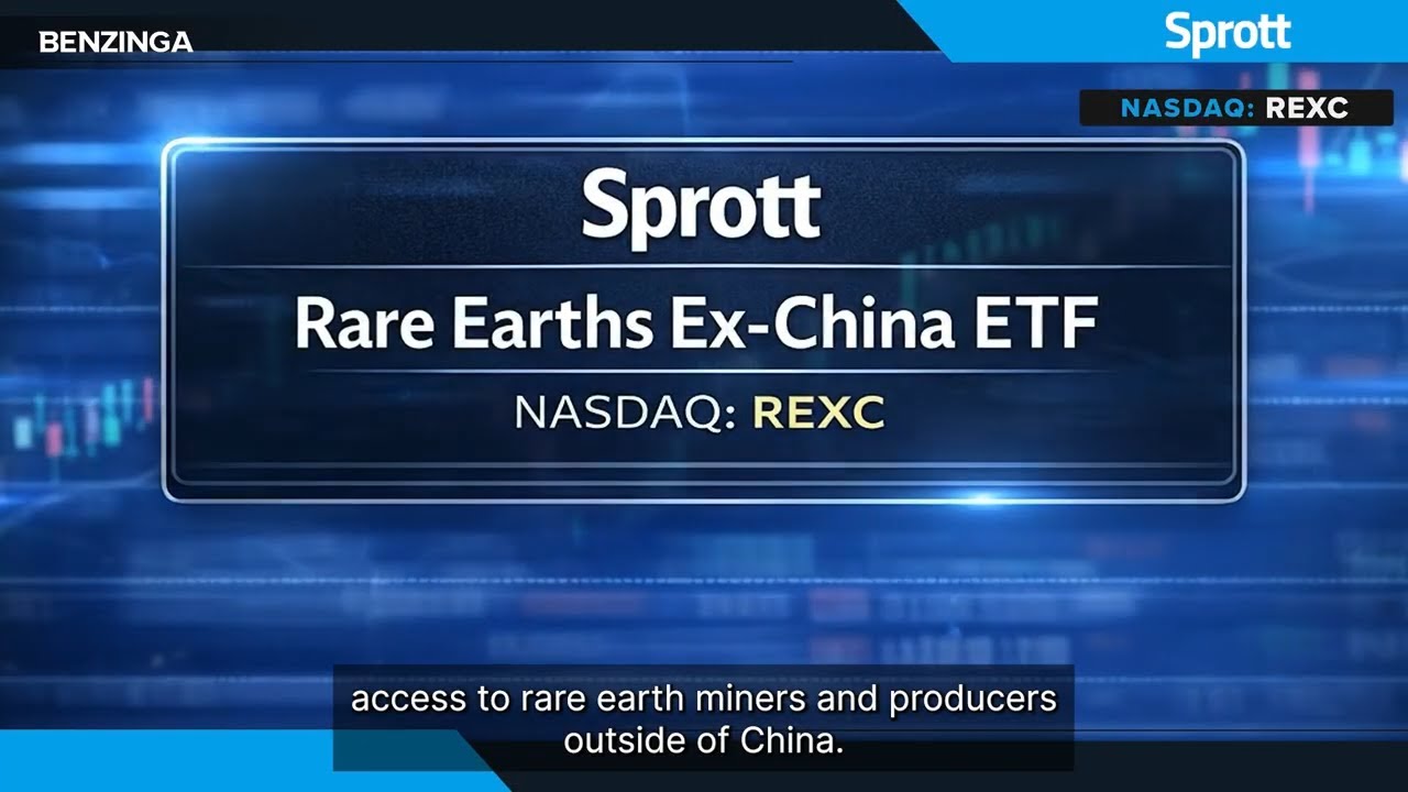 Sprott Rare Earths Ex-China ETF $REXC: Western-Aligned Companies Are Stepping Up