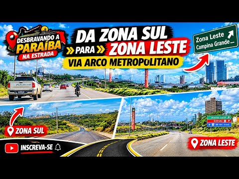 🚘 🚗 CAMPINA GRANDE DE PONTA A PONTA PELO ARCO METROPOLITANO!