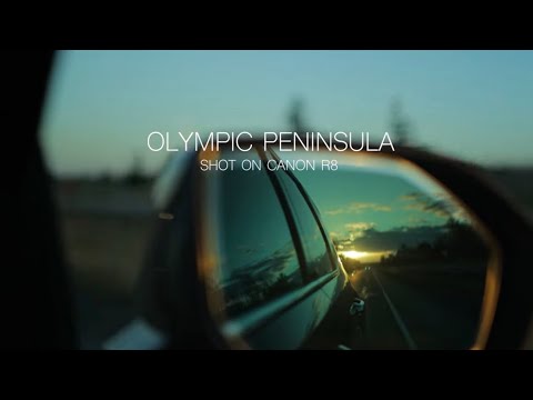 I shot a cinematic film of the Olympic rainforest on the Canon R8