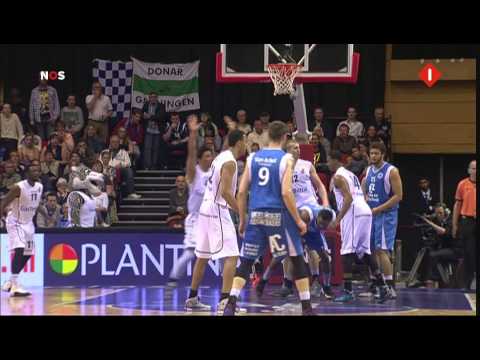 GasTerra Flames Groningen - Zorg en Zekerheid Leiden Basketball NOS Studio Sport 20140511