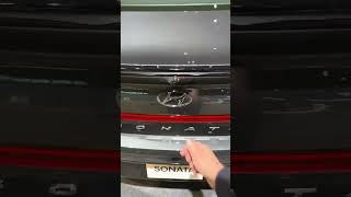 How to open the tailgate on new Hyundai Sonata? 🧐 HIDDEN button