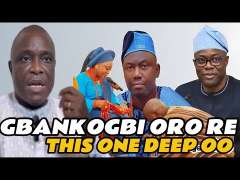 AARE ISOKAN YORUBA TU PEREPERE LORI ORO TO JA NILE… 