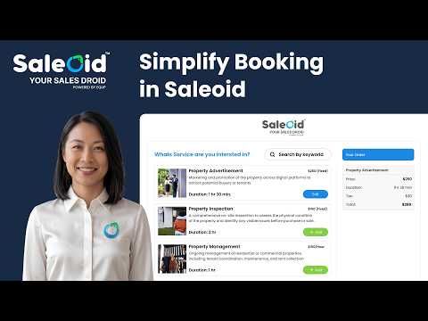 Simplify Booking in Saleoid