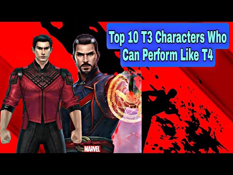 Top 10 T3 Characters Who Can Perform Like T4 - Marvel Future Fight