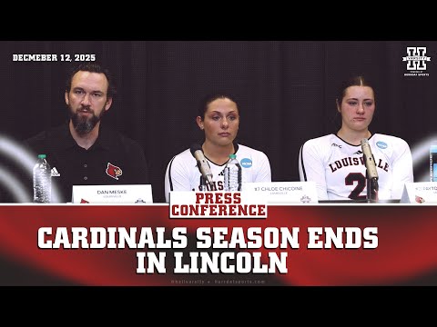 Louisville Falls to Texas A&M in Regional Semifinals | NCAA Volleyball Press Conference