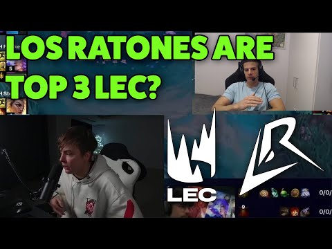 LOS RATONES TO LEC? | VELJA REACTS TO LS OPINION ABOUT LR