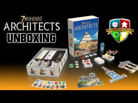 7 Wonders Architects Unboxing