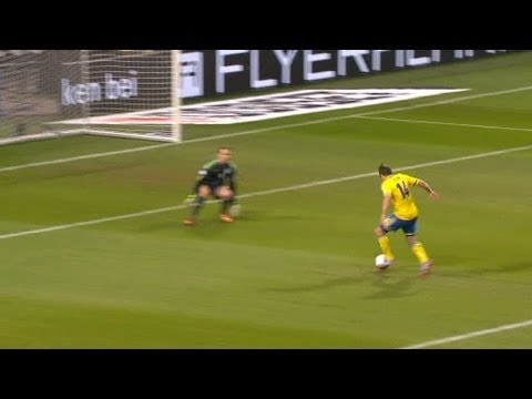 VM-kval: Tobias Hysén 1-0 Sverige - Tyskland (TV4)
