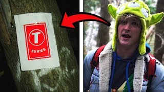 Logan Paul Finds T-Series in Suicide Forest