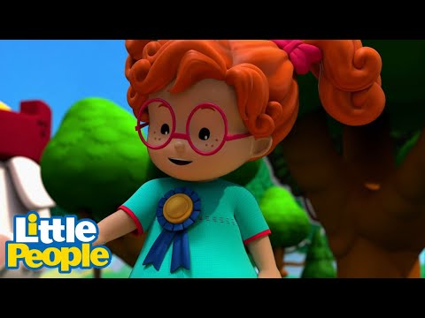 Little People | Ep 4 | Never Cheat to Beat! / Just Compare Yourself to You - Kids TV Series, Kingdom Kids Zone - Little People - Fisher Price