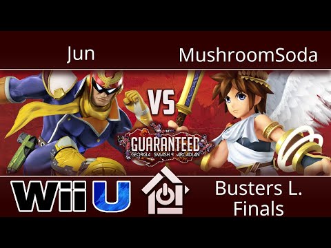 Guaranteed: GA Arcadian - Jun (Captain Falcon) vs MushroomSoda (Pitt) - Smash 4 Busters L. Finals