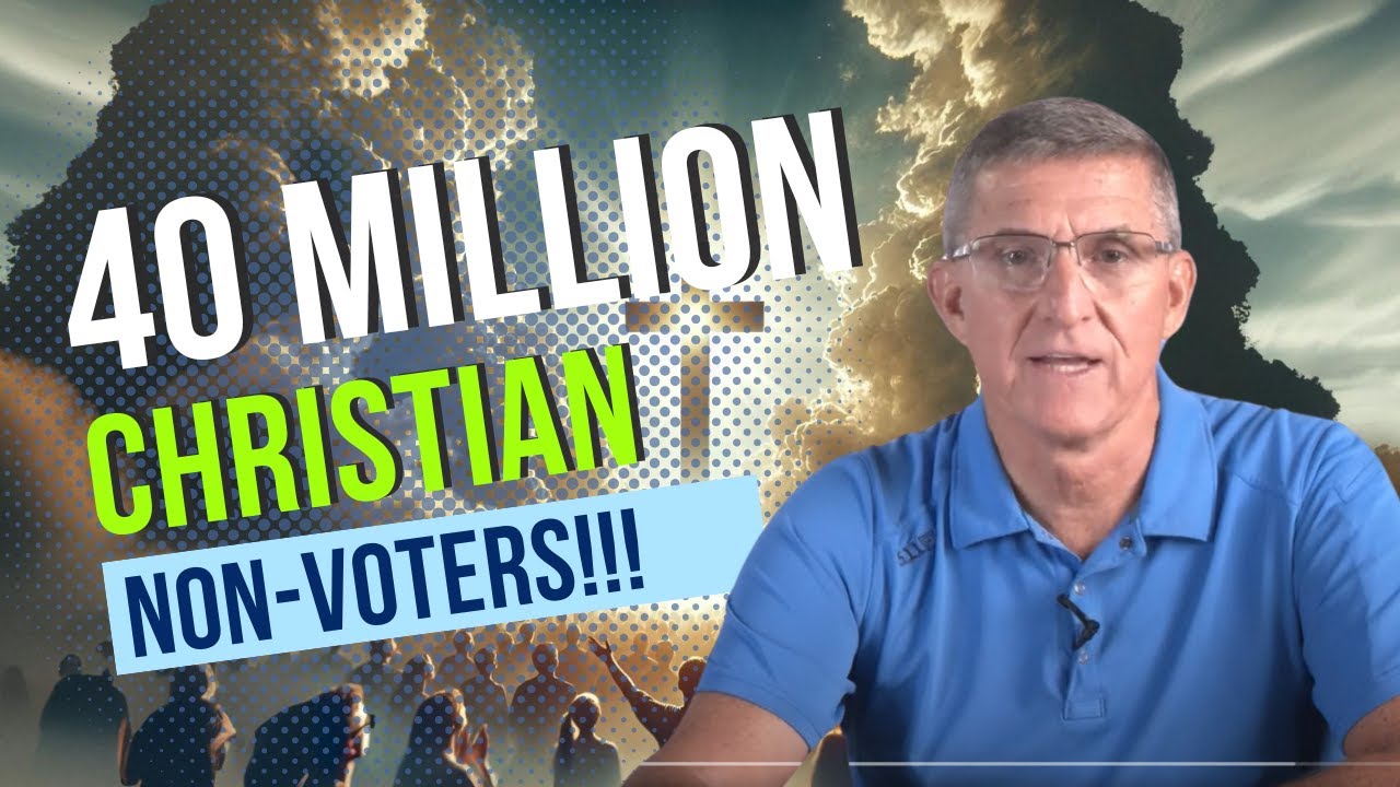 General Mike Flynn - We need the 40 million Christians to vote
