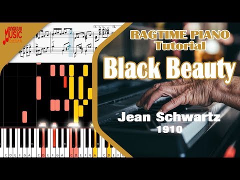 Black Beauty [Jean Schwartz] | Ragtime Piano Tutorial