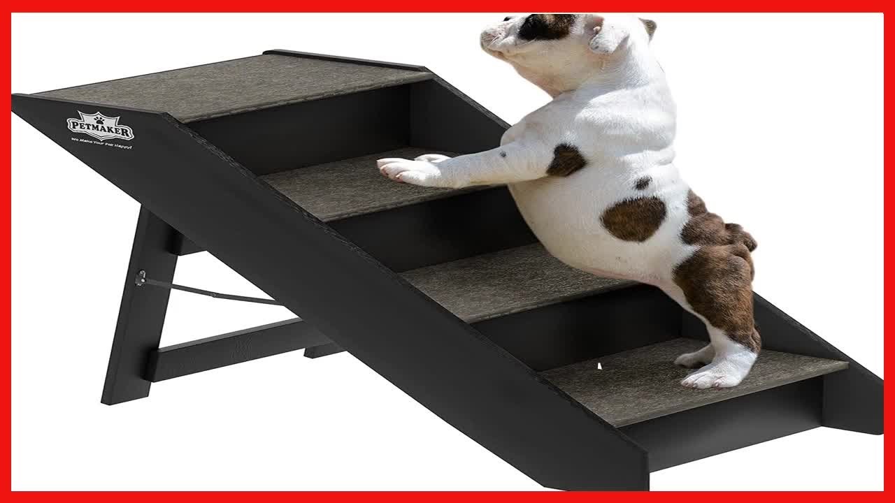 PETMAKER Pet Stairs – Safe and Durable Indoor or Outdoor Ramp