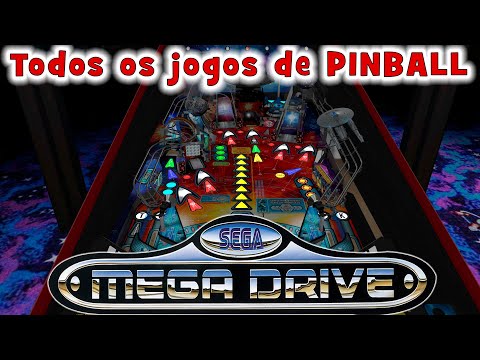 Todos os jogos de PINBALL Sega Genesis / Mega Drive