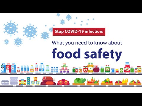 Stop COVID-19 infection: What you need to know about food safety