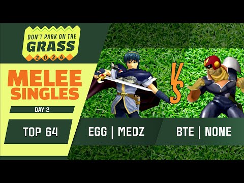 EGG | medz (Marth) vs BTE | n0ne (Captain Falcon) - DPG 2024 - Melee Singles: Top 64