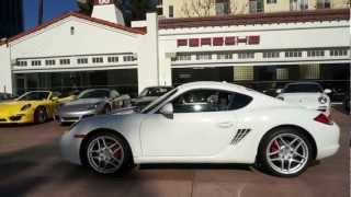 2011 Porsche Cayman S White with Black now available in Beverly Hills