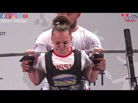 Natalia Salnikova - 1st Place 517.5kg Total - 52kg Class 2019 Womans IPF World Open