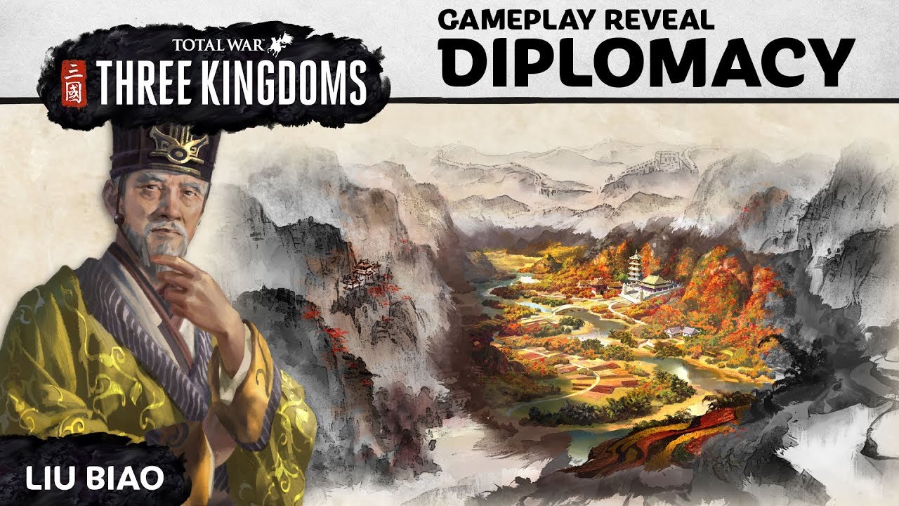 Total War: THREE KINGDOMS â€“ Diplomacy Gameplay Reveal (Part 1) - YouTube