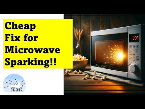 TIP: Microwave Sparking Easy Fix - Waveguide problem diagnosis and replacement