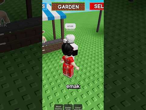 Mom tries playing Grow a garden #roblox #robloxIndonesia