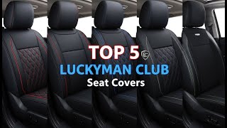 TOP 5: LUCKYMAN CLUB Seat Covers in 2026 | universal seat cover for Car, Truck, Jeep