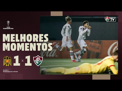 Gols e lances de Unión Española x Fluminense