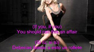 Britney spears Kiss you all over subtitulos español ingles