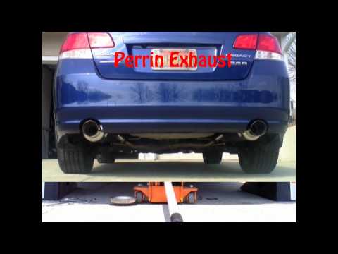 Perrin Exhaust on 2010 Legacy 3.6R