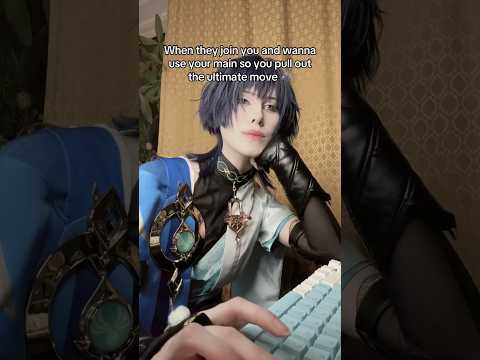 damage number is me and scara tonight btw #genshinimpact #scaramouche #wanderer #cosplay #nodkrai