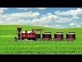 Train Crash Car Logos Scream And Explodes